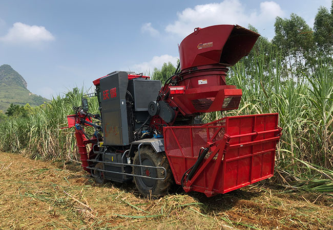 Sugarcane Harvester Machine