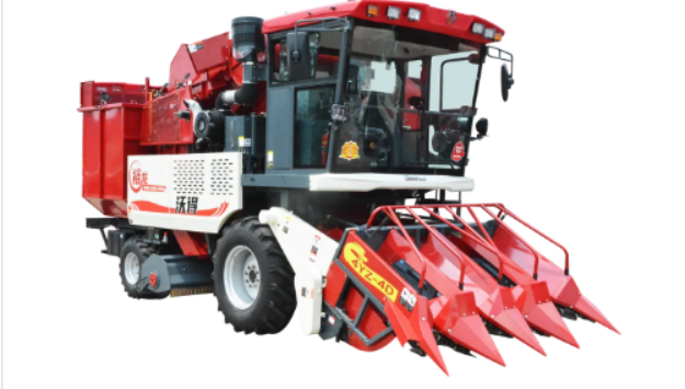 corn harvester