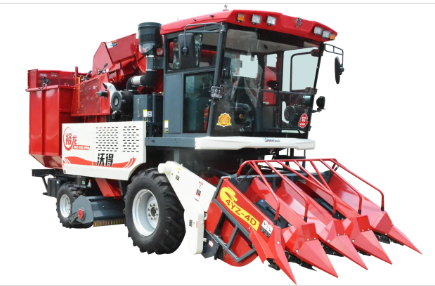 corn combine harvester